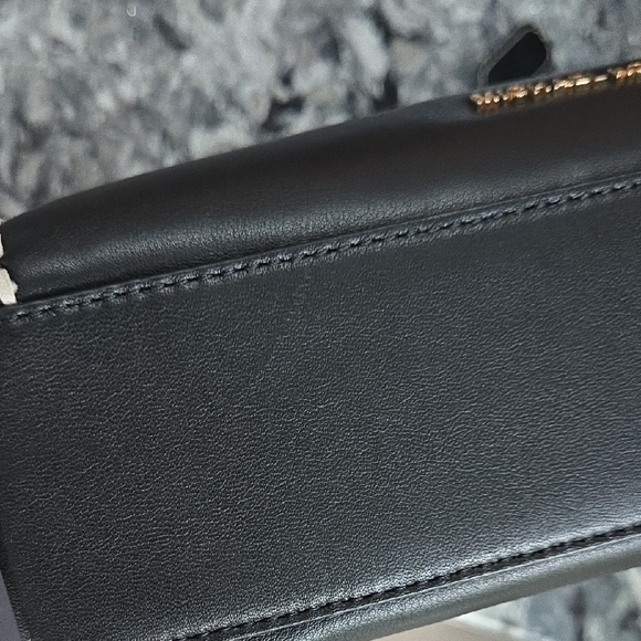 Michael Kors Black Satchel with Gold Accents - Picture 11 of 16